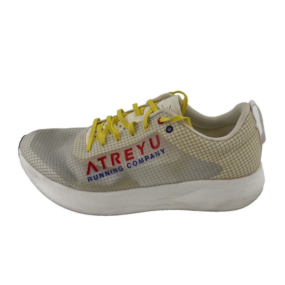 Atreyu Race Model Running Shoes Mens 13 Ivory Lightweight See Through Mesh